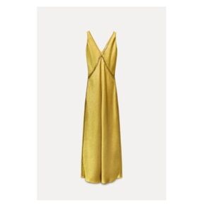 NWT Zara Satin Effect Slip Dress ZW Collection